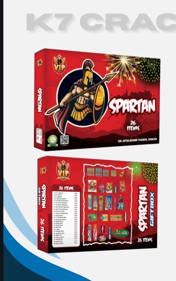 26 ITEMS  SPARTAN BOX